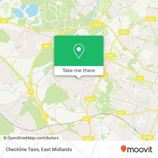 Checkline Taxis map