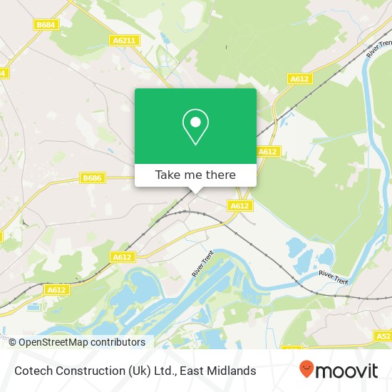 Cotech Construction (Uk) Ltd. map