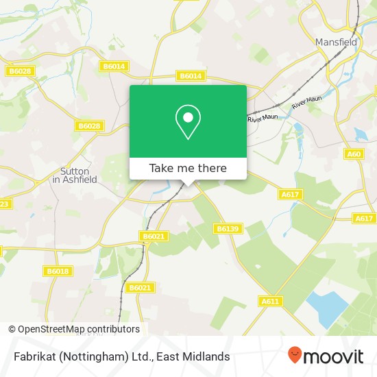 Fabrikat (Nottingham) Ltd. map