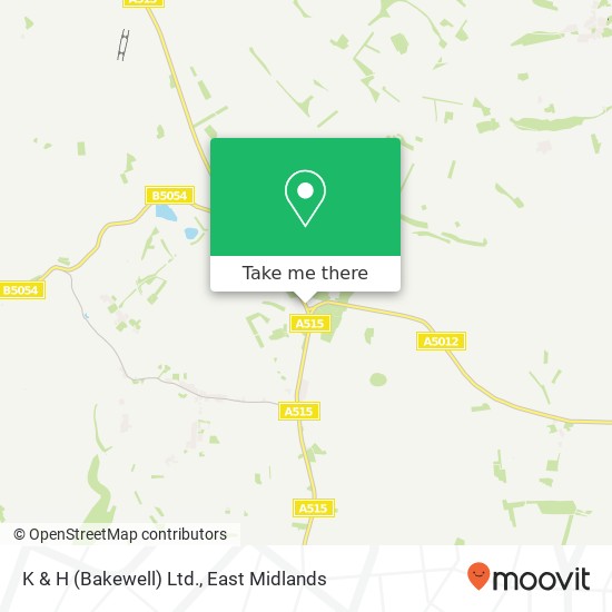 K & H (Bakewell) Ltd. map