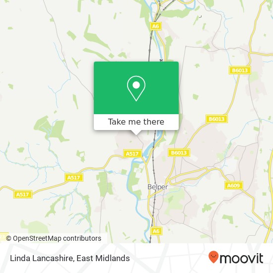 Linda Lancashire map