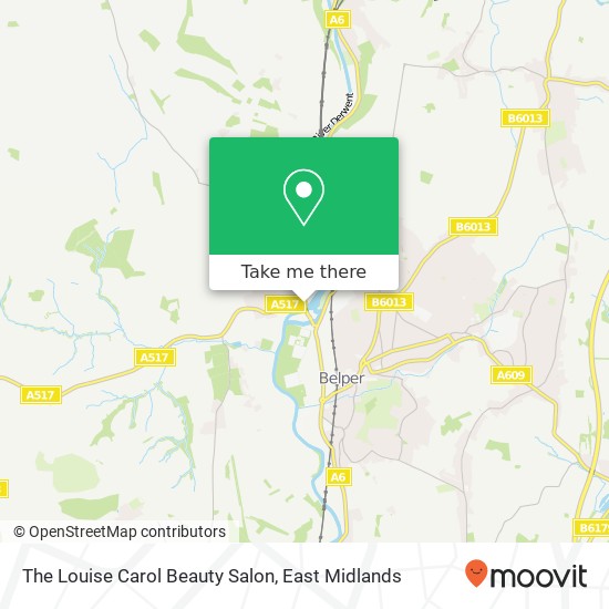 The Louise Carol Beauty Salon map