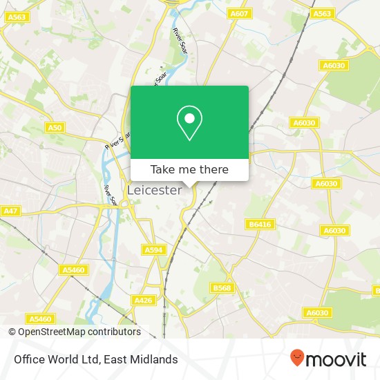 Office World Ltd map
