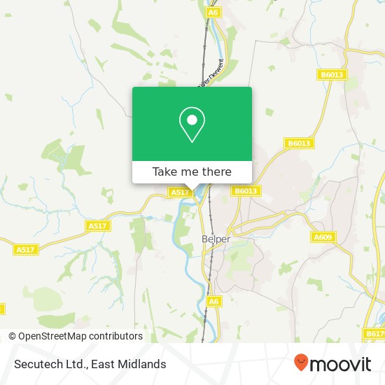 Secutech Ltd. map