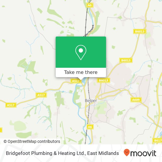 Bridgefoot Plumbing & Heating Ltd. map