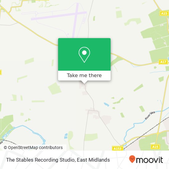The Stables Recording Studio map