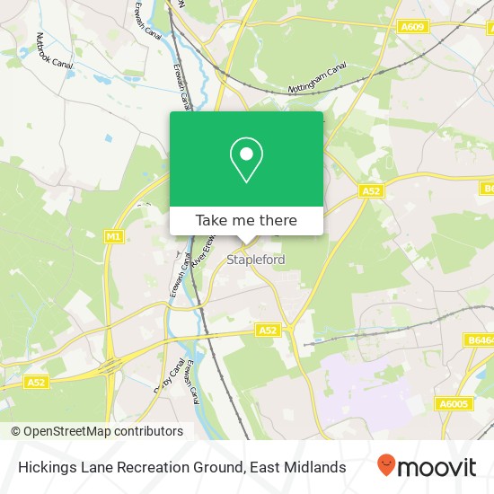 Hickings Lane Recreation Ground map