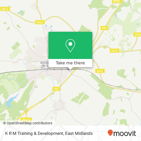 K R M Training & Development map