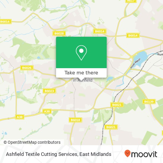 Ashfield Textile Cutting Services map