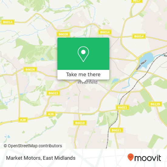 Market Motors map