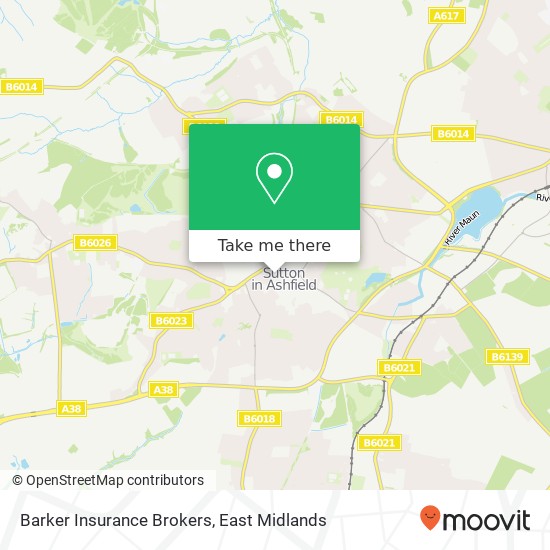 Barker Insurance Brokers map