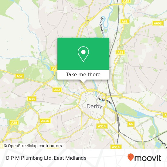 D P M Plumbing Ltd map