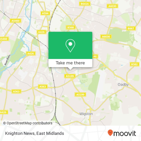 Knighton News map