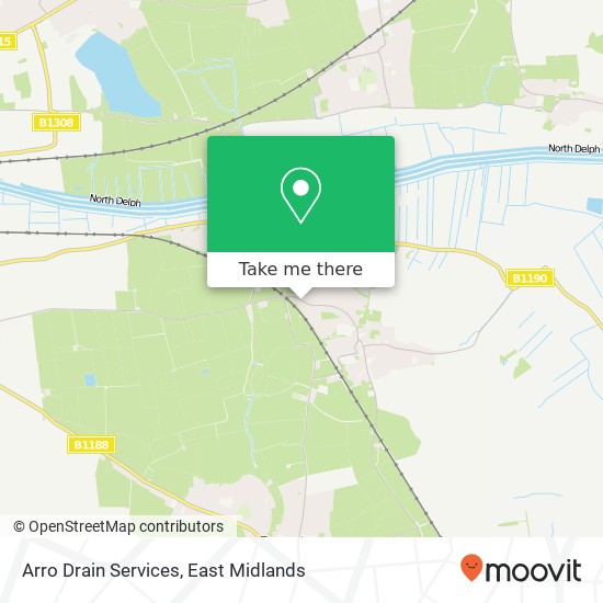 Arro Drain Services map