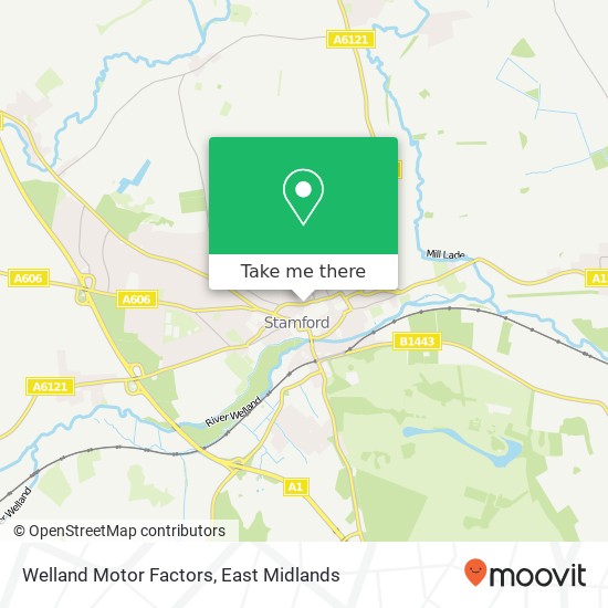Welland Motor Factors map