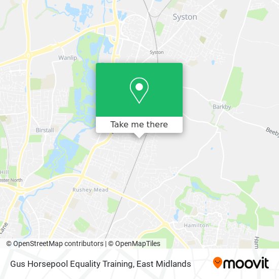 Gus Horsepool Equality Training map