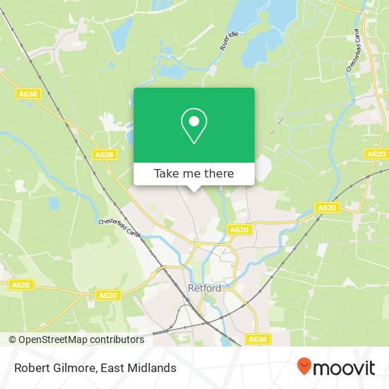 Robert Gilmore map