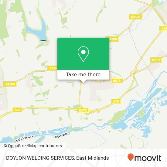 DOYJON WELDING SERVICES map