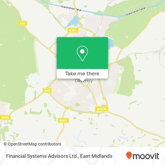 Financial Systems Advisors Ltd. map