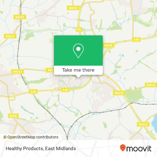 Healthy Products map