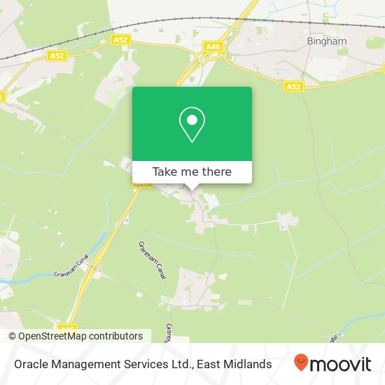 Oracle Management Services Ltd. map