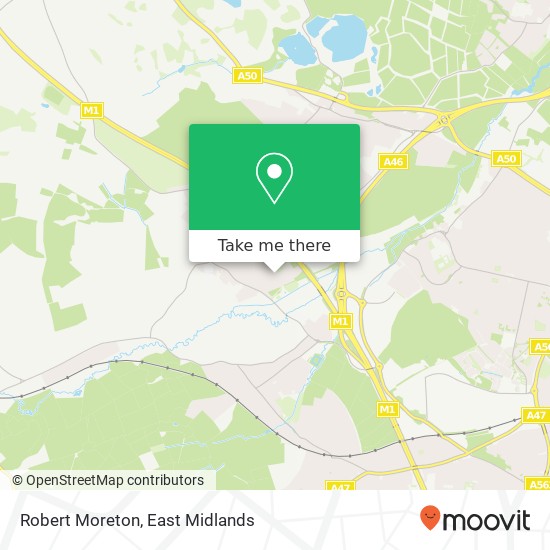 Robert Moreton map