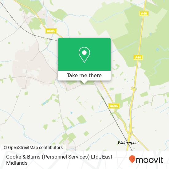 Cooke & Burns (Personnel Services) Ltd. map