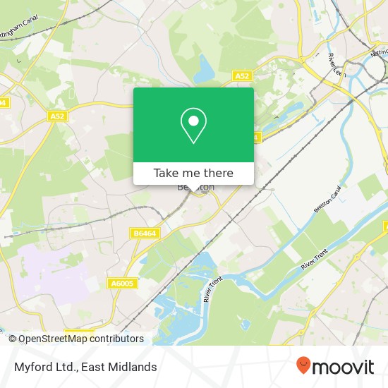 Myford Ltd. map