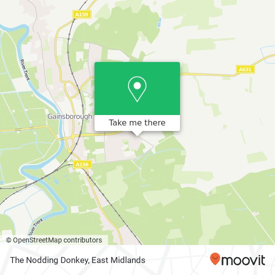 The Nodding Donkey map