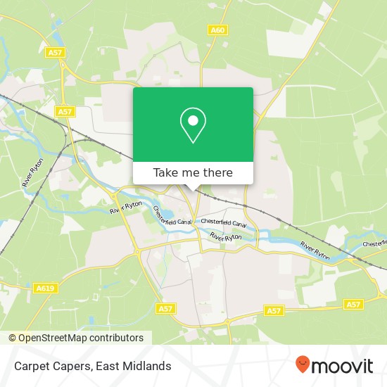 Carpet Capers map