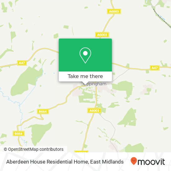 Aberdeen House Residential Home map