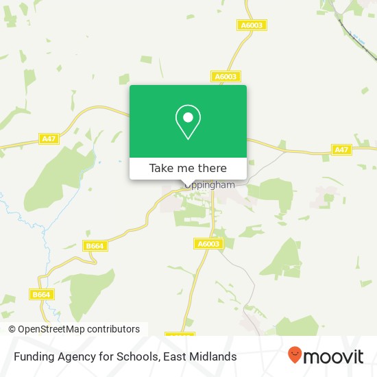 Funding Agency for Schools map