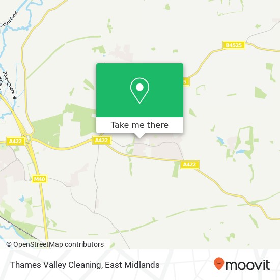Thames Valley Cleaning map