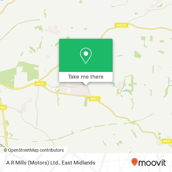A R Mills (Motors) Ltd. map