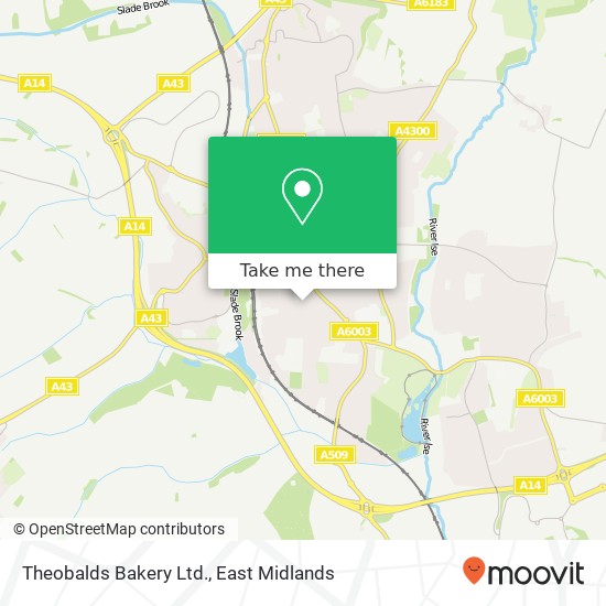 Theobalds Bakery Ltd. map
