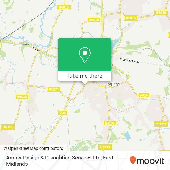 Amber Design & Draughting Services Ltd map
