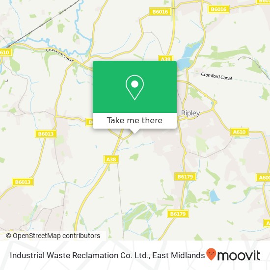 Industrial Waste Reclamation Co. Ltd. map