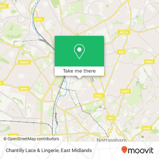 Chantilly Lace & Lingerie map