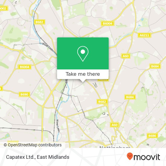 Capatex Ltd. map