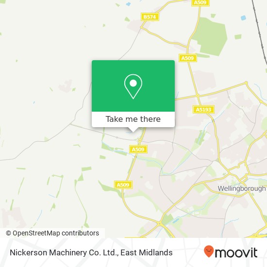 Nickerson Machinery Co. Ltd. map