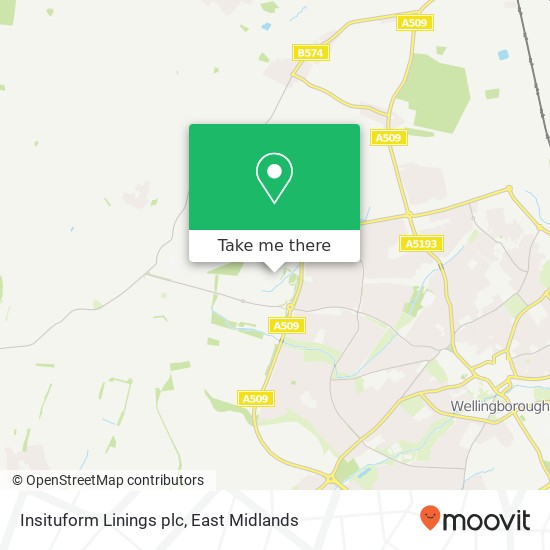 Insituform Linings plc map