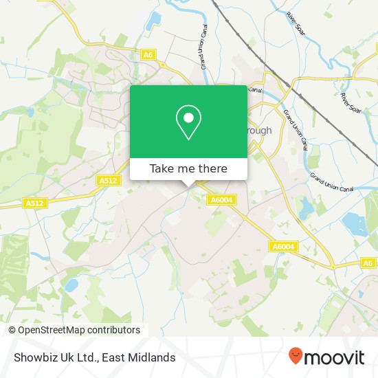 Showbiz Uk Ltd. map