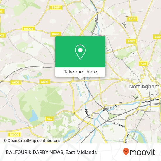 BALFOUR & DARBY NEWS map