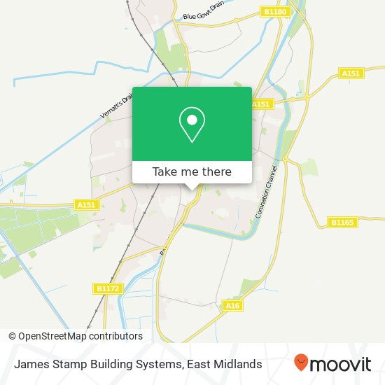 James Stamp Building Systems map