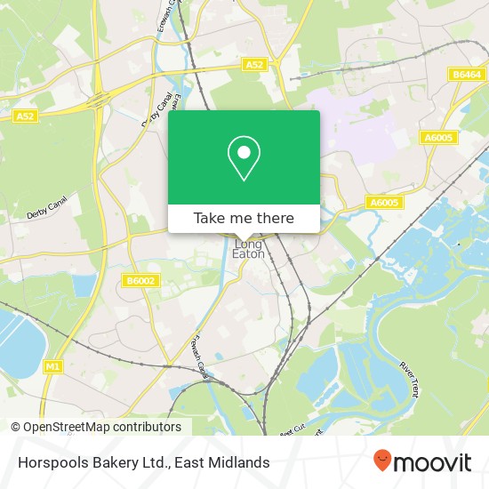 Horspools Bakery Ltd. map