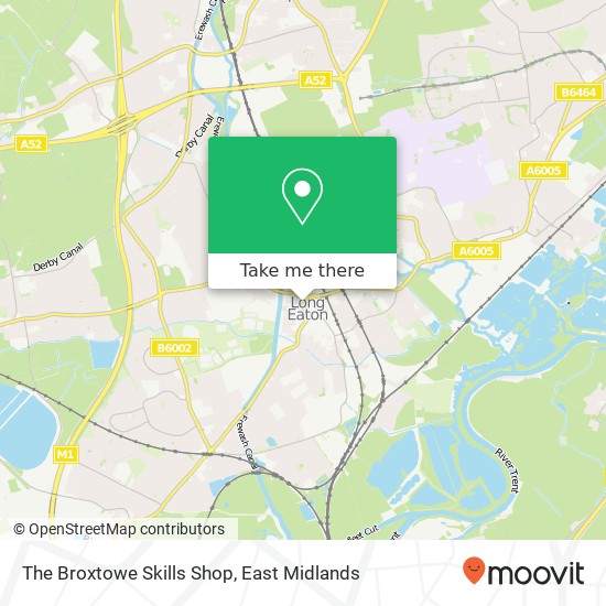 The Broxtowe Skills Shop map