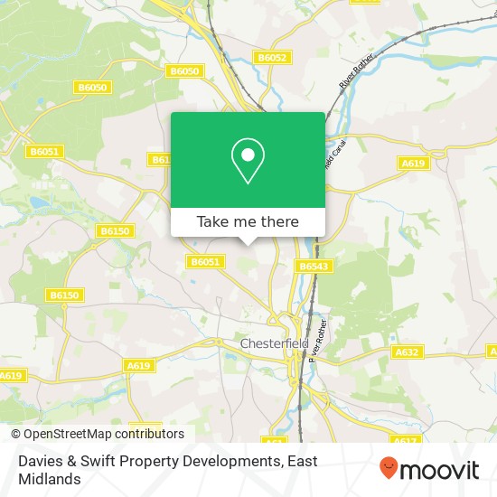 Davies & Swift Property Developments map