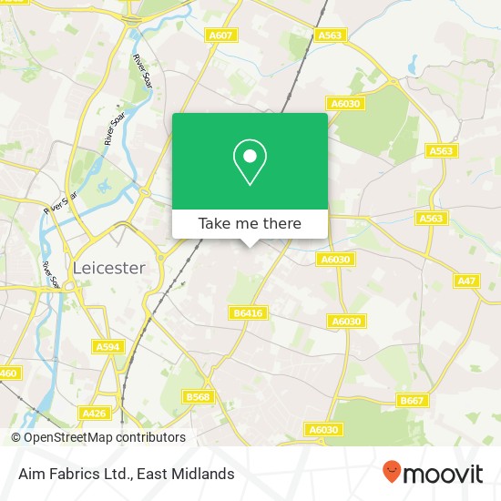 Aim Fabrics Ltd. map
