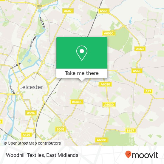 Woodhill Textiles map
