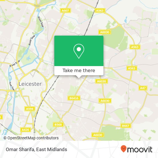 Omar Sharifa map